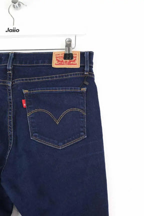 Jean slim Levi's Bleu en Coton