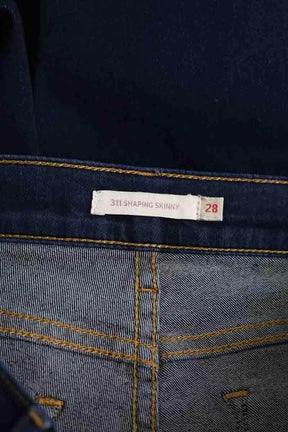 Jean slim Levi's Bleu en Coton
