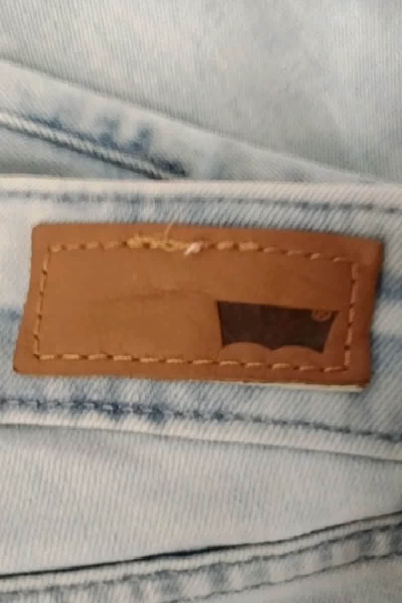 Jean slim Levi's Bleu en Coton