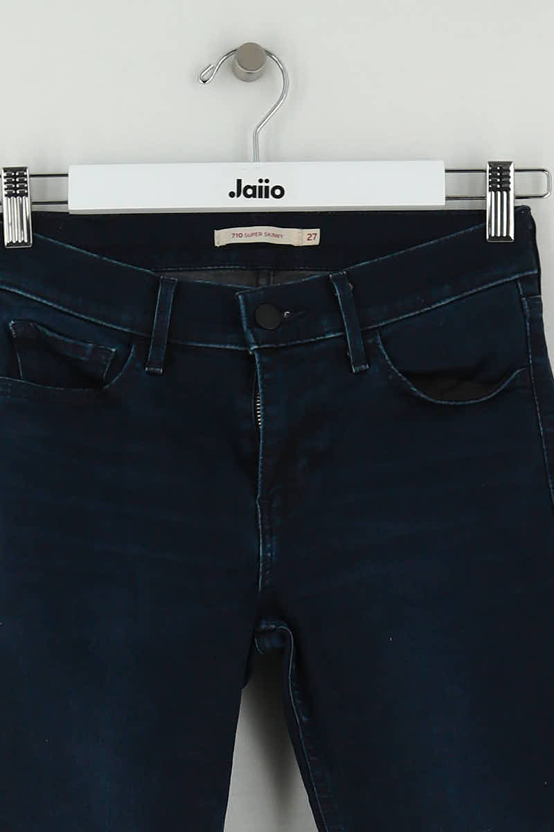Jean slim Levi's Bleu en Coton
