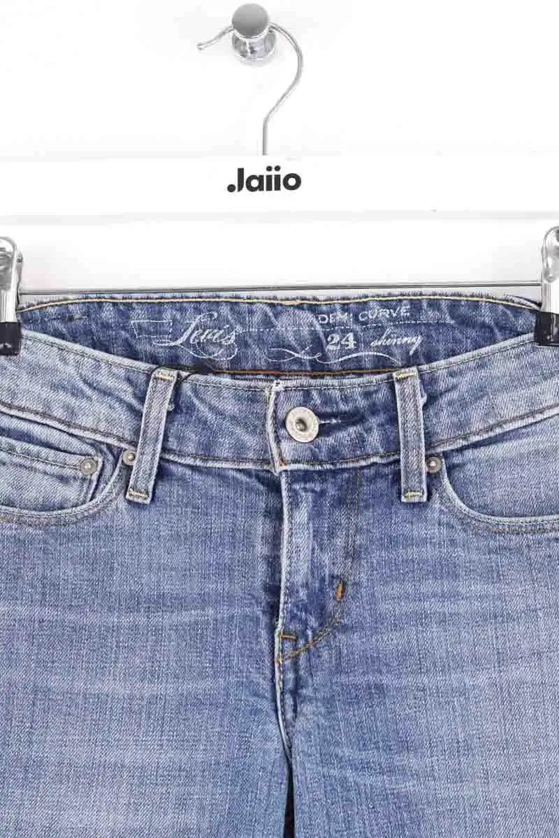 Jean slim Levi's Bleu en Coton