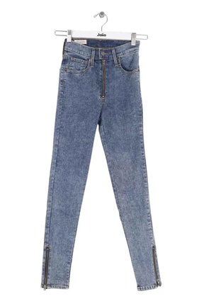 Jean slim Levi's Bleu en Coton, taille XS - Seconde Main