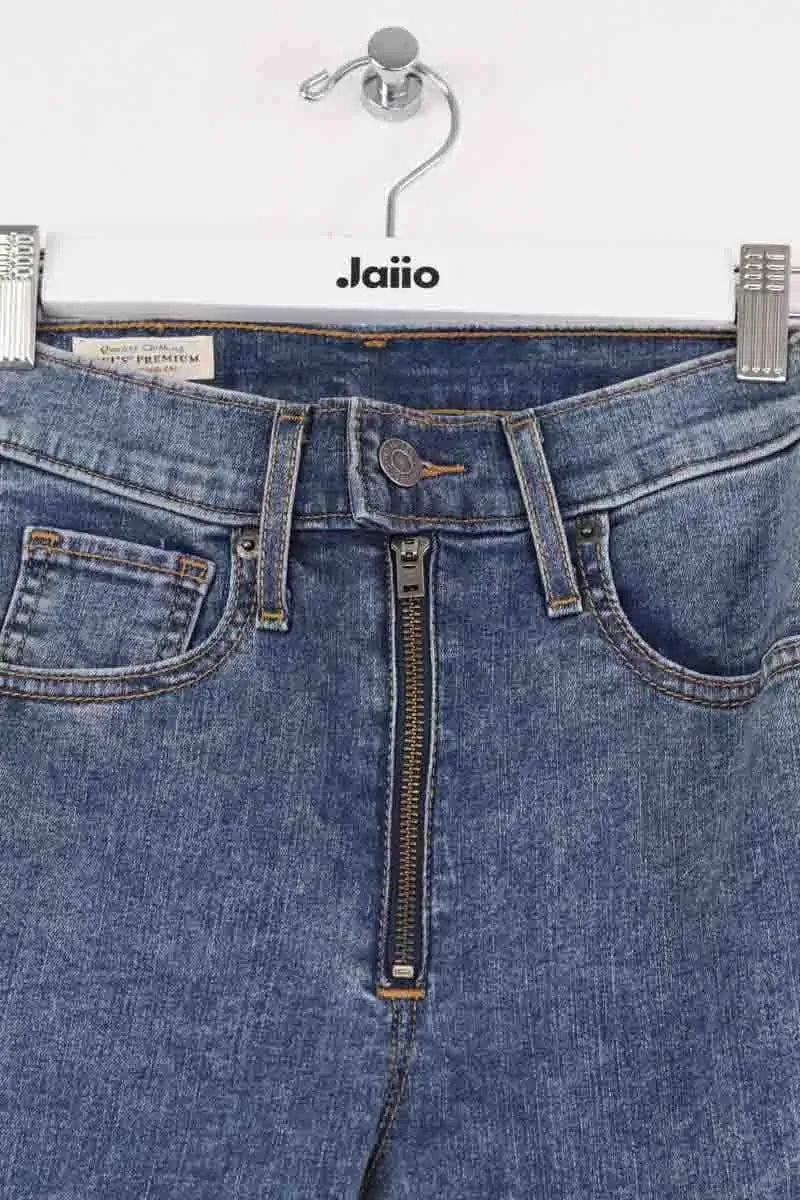 Jean slim Levi's Bleu en Coton