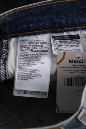 Jean slim Levi's Bleu en Coton