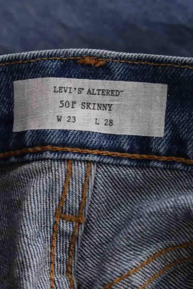 Jean slim Levi's Bleu en Coton