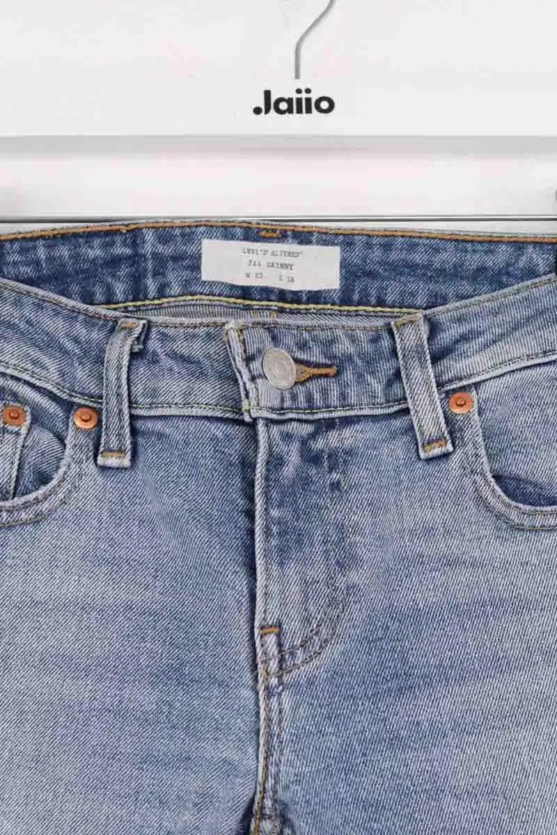 Jean slim Levi's Bleu en Coton