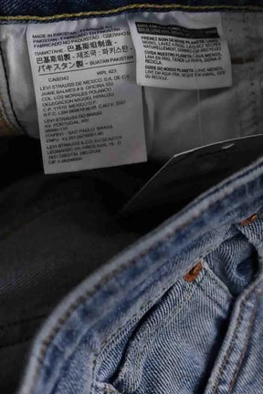 Jean slim Levi's Bleu en Coton