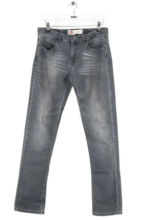 Jean slim Levi's Gris en Coton, taille M - Seconde Main