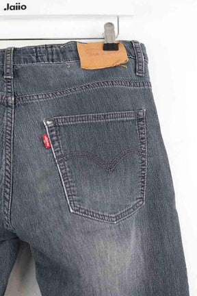 Jean slim Levi's Gris en Coton