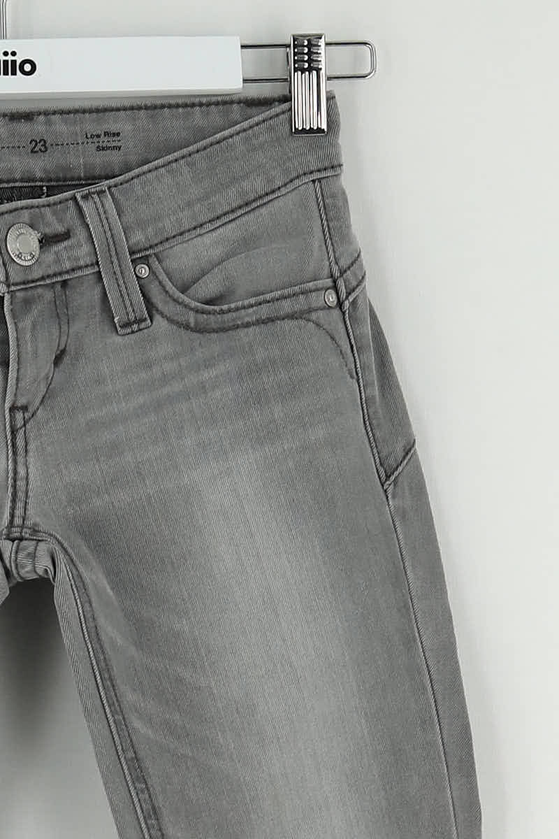 Jean slim Levi's Gris en Coton