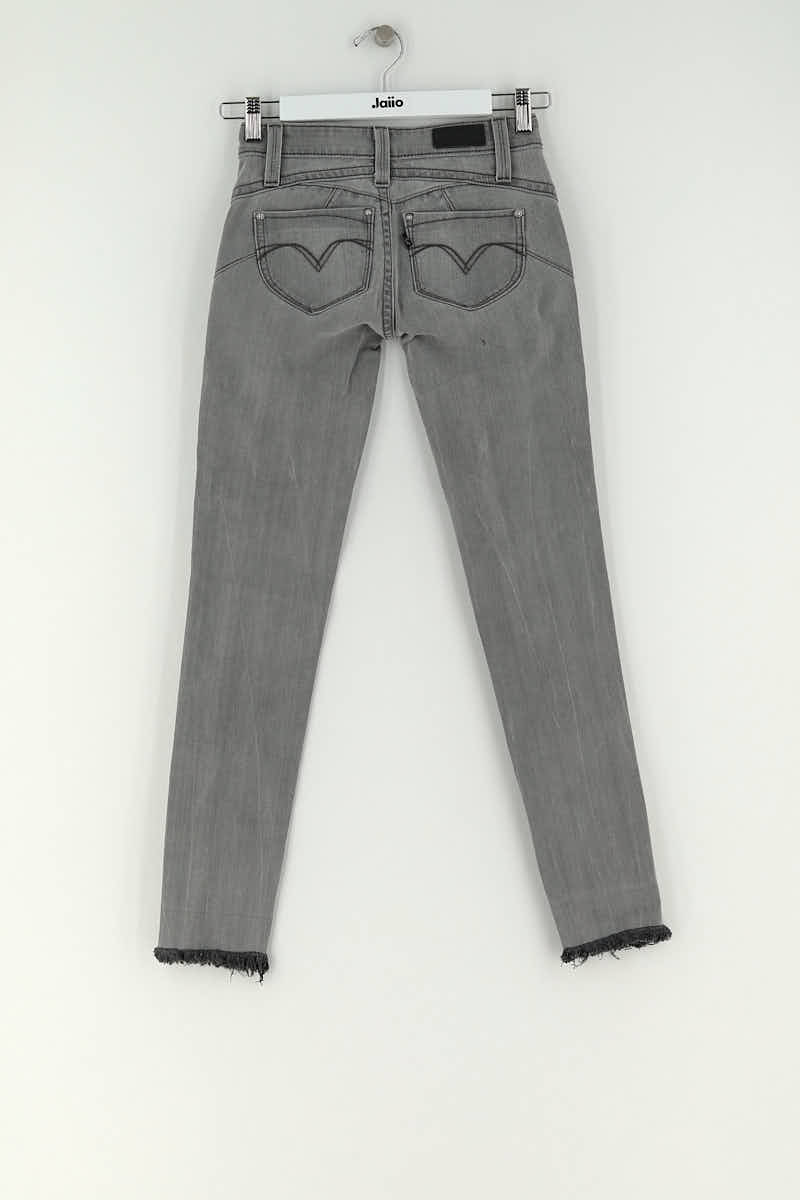 Jean slim Levi's Gris en Coton
