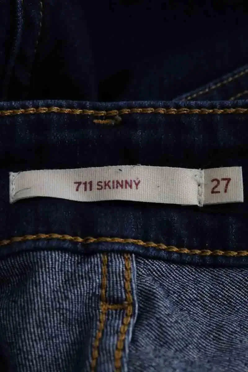 Jean slim Levi's Marine en Coton