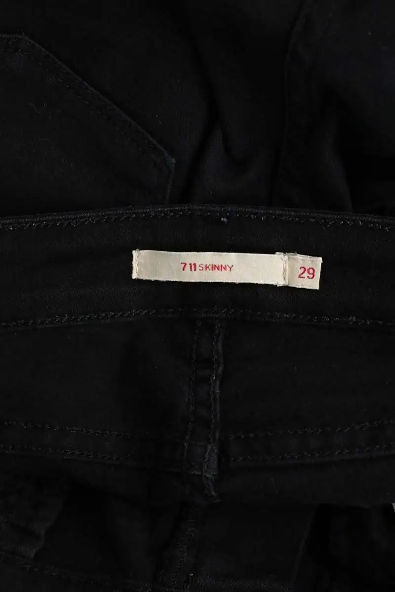 Jean slim Levi's Noir en Coton