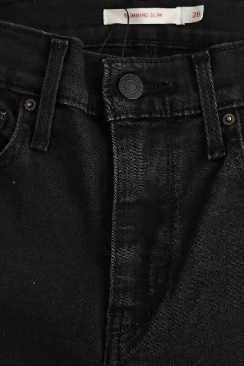 Jean slim Levi's Noir en Coton