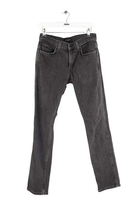 Jean slim Levi's Noir en Coton, taille S - Seconde Main