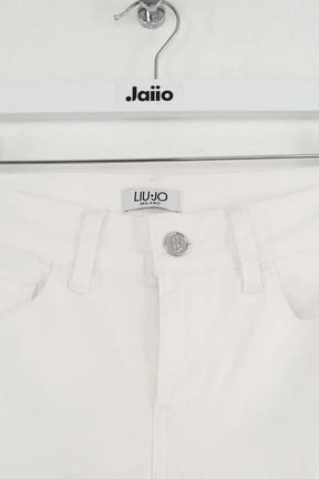 Jean slim Liu Jo Blanc en Coton