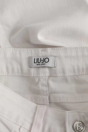 Jean slim Liu Jo Blanc en Coton