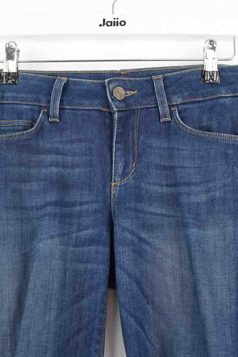 Jean slim Liu Jo Bleu en Coton
