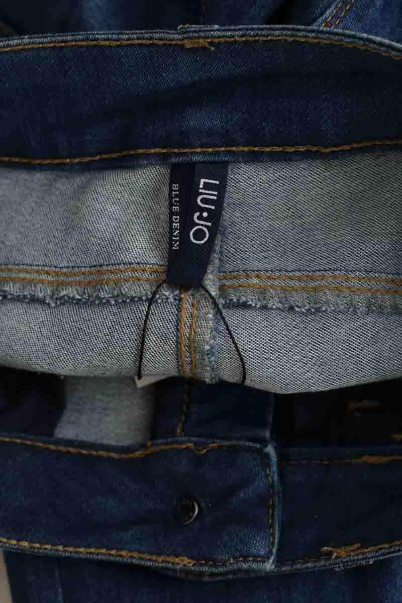 Jean slim Liu Jo Bleu en Coton