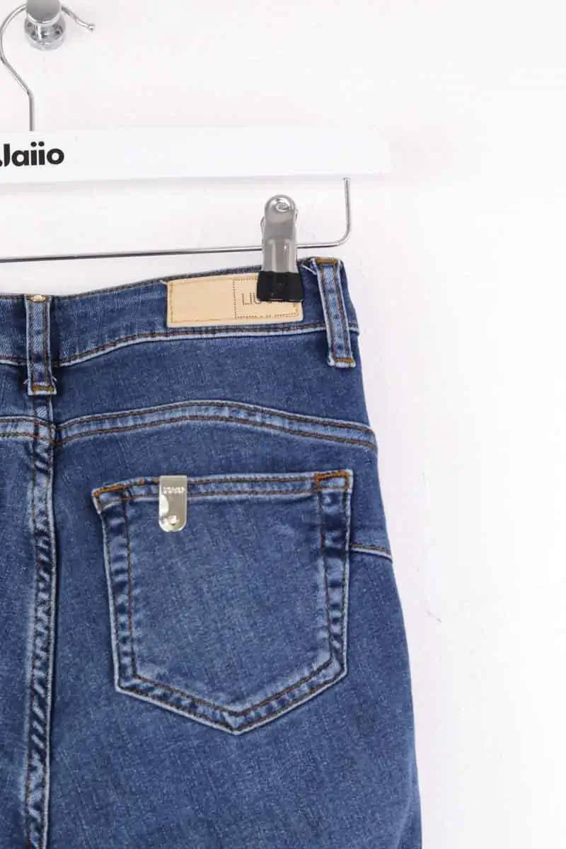 Jean slim Liu Jo Bleu en Coton