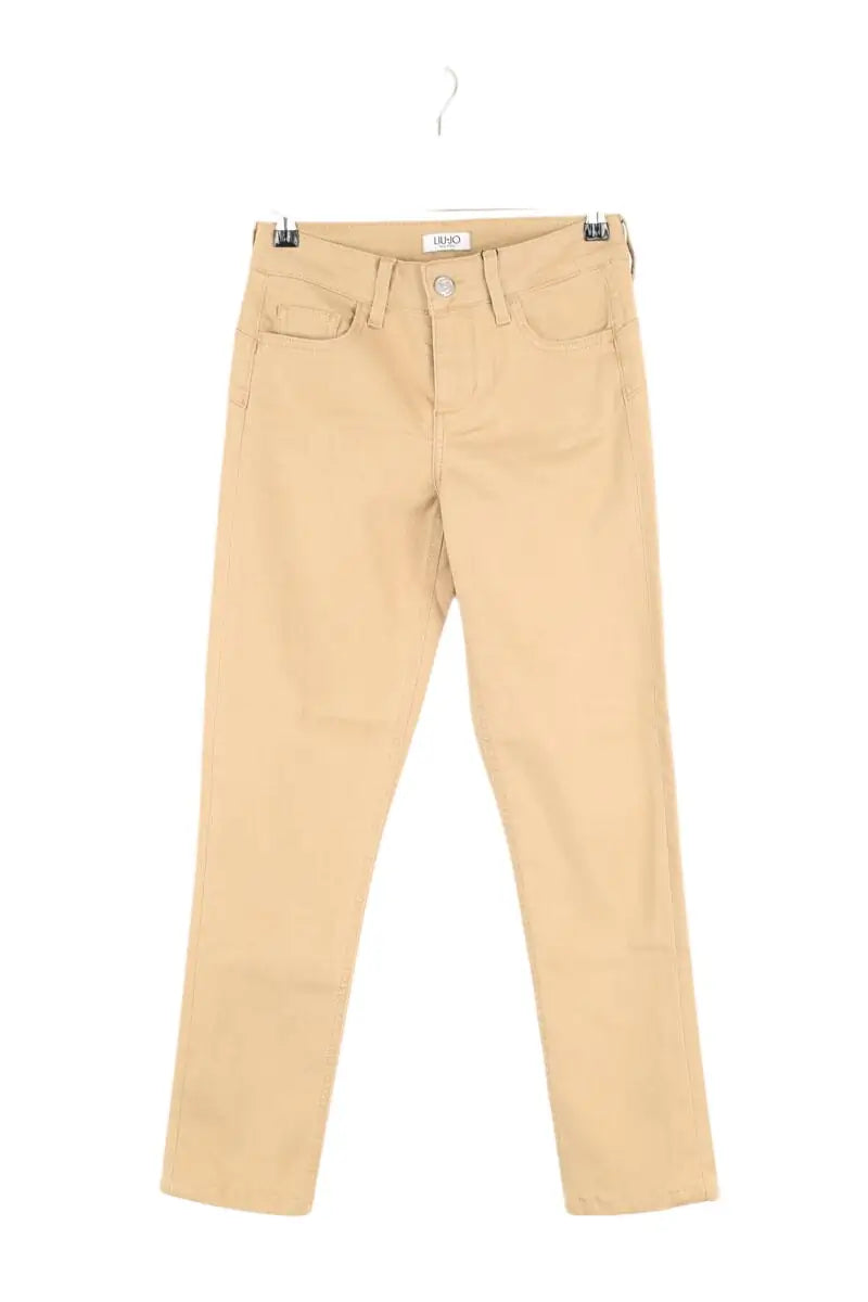 Jean slim Liu Jo Camel en Coton, taille XS - Seconde Main