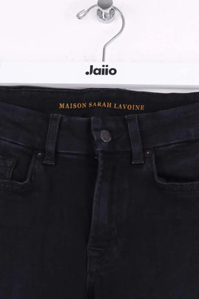 Jean slim Maison Sarah Lavoine Noir en Coton