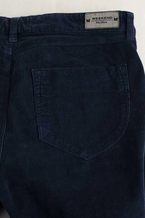 Jean slim Max Mara Bleu en Coton