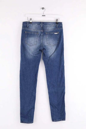 Jean slim Michael Kors Bleu en Coton