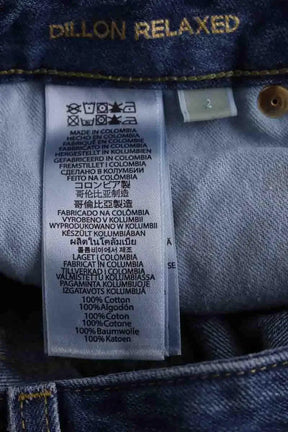 Jean slim Michael Kors Bleu en Coton