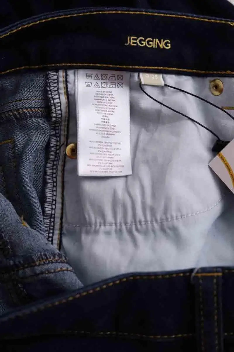 Jean slim Michael Kors Bleu en Coton