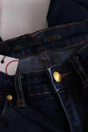 Jean slim Michael Kors Bleu en Coton