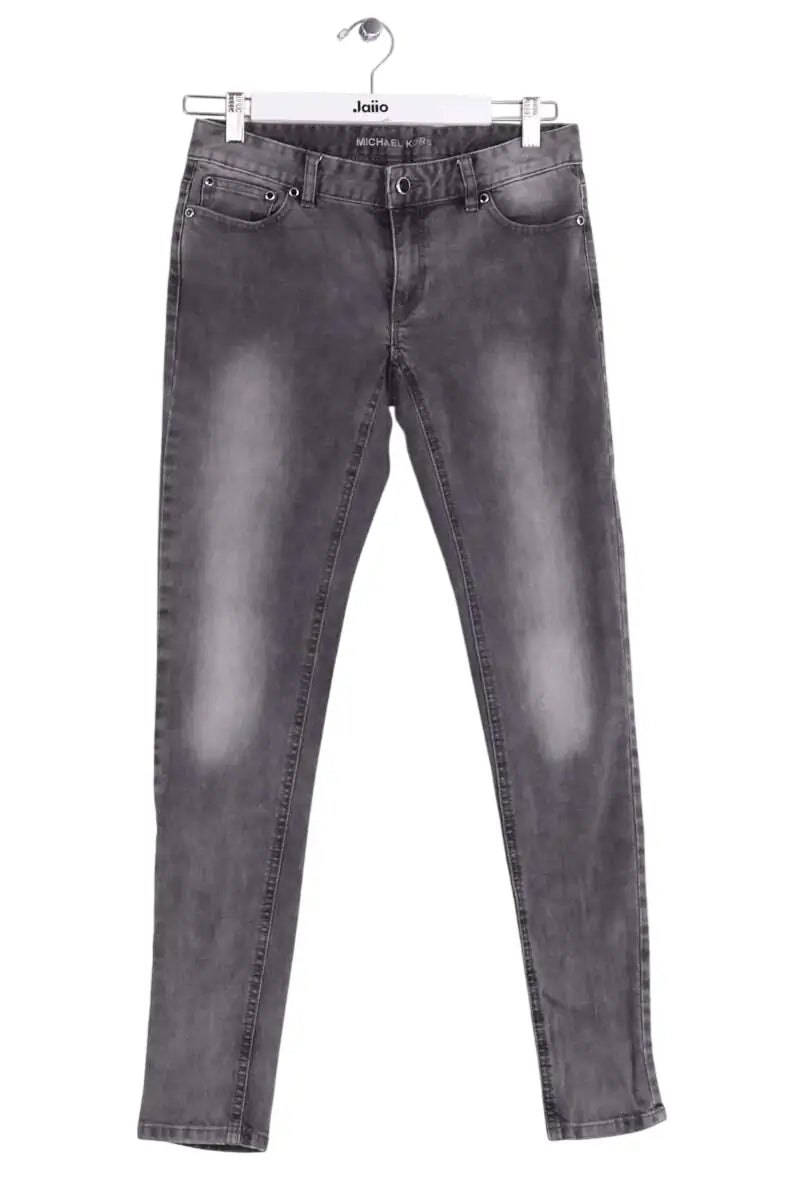 Jean slim Michael Kors Gris en Coton, taille M - Seconde Main