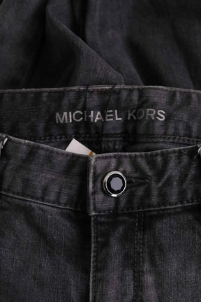 Jean slim Michael Kors Gris en Coton