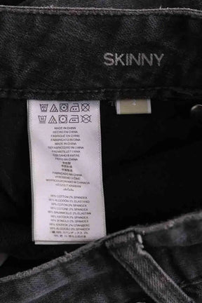 Jean slim Michael Kors Gris en Coton