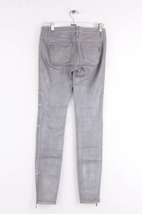 Jean slim Michael Kors Gris en Coton