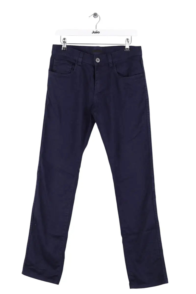 Jean slim Prada Marine en Coton, taille L - Seconde Main