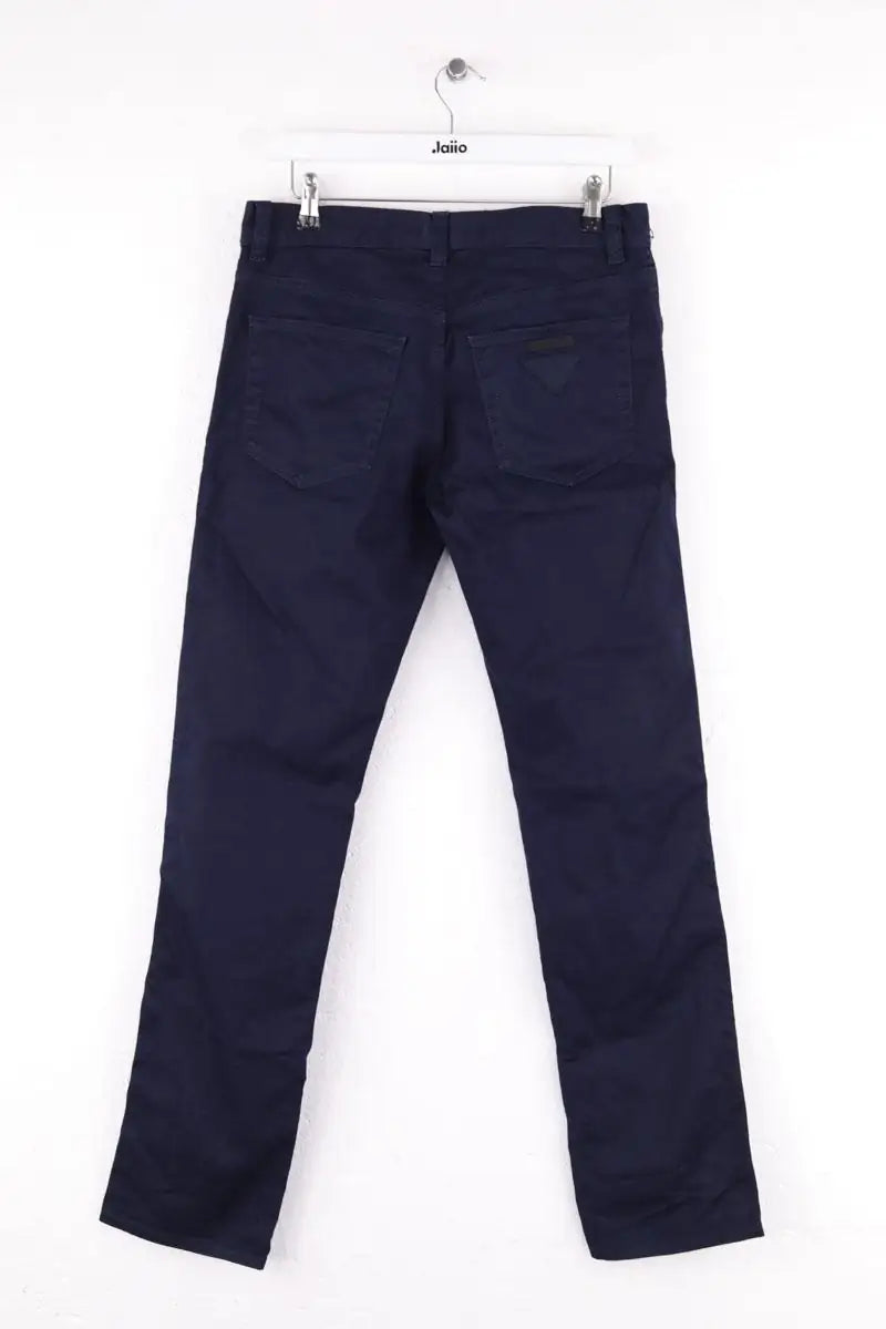 Jean slim Prada Marine en Coton