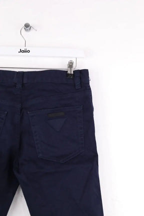 Jean slim Prada Marine en Coton