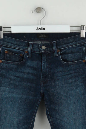 Jean slim Ralph Lauren Bleu en Coton