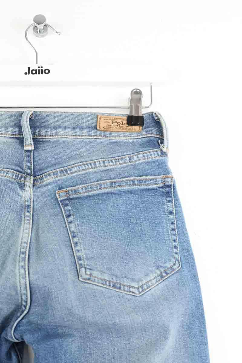 Jean slim Ralph Lauren Bleu en Coton