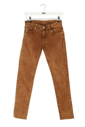 Jean slim Ralph Lauren Marron en Coton, taille XS - Seconde Main