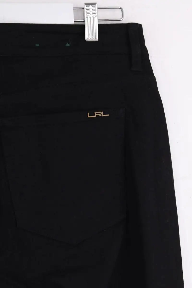 Jean slim Ralph Lauren Noir en Coton