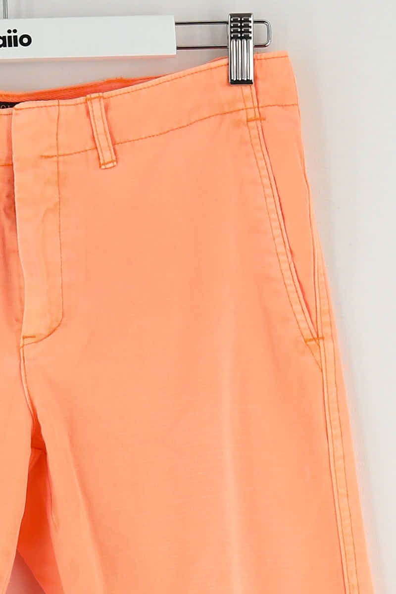 Jean slim Ralph Lauren Orange en Coton