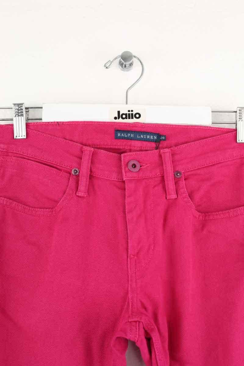 Jean slim Ralph Lauren Rose en Coton - élasthanne