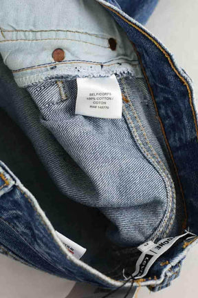Jean slim RE/DONE Bleu en Coton