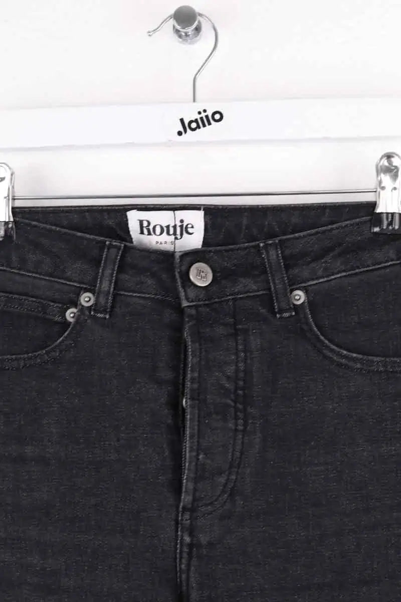 Jean slim Rouje Anthracite en Coton