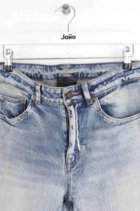 Jean slim Saint Laurent Bleu en Coton