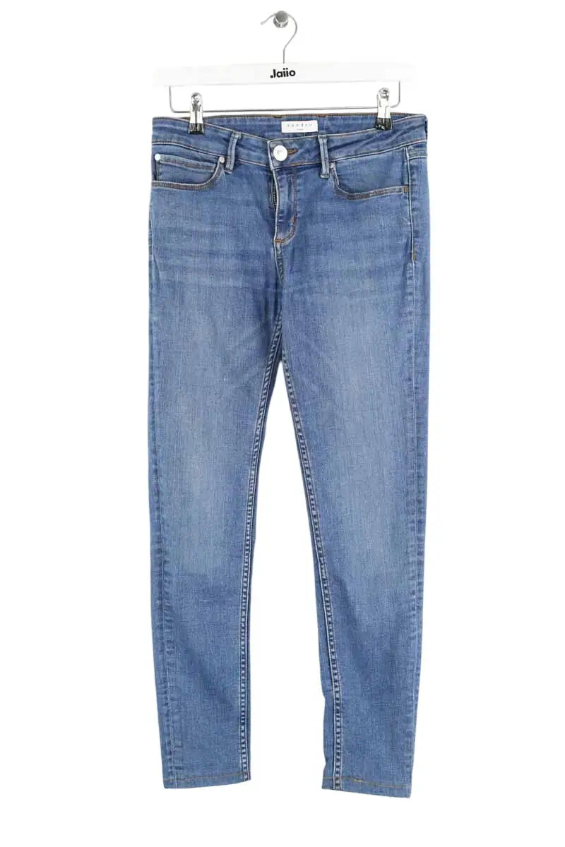 Jean slim Sandro Bleu en Coton, taille S - Seconde Main