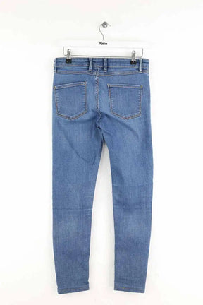 Jean slim Sandro Bleu en Coton