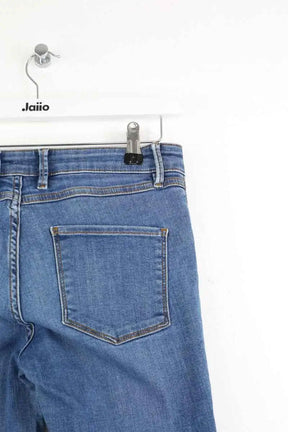 Jean slim Sandro Bleu en Coton